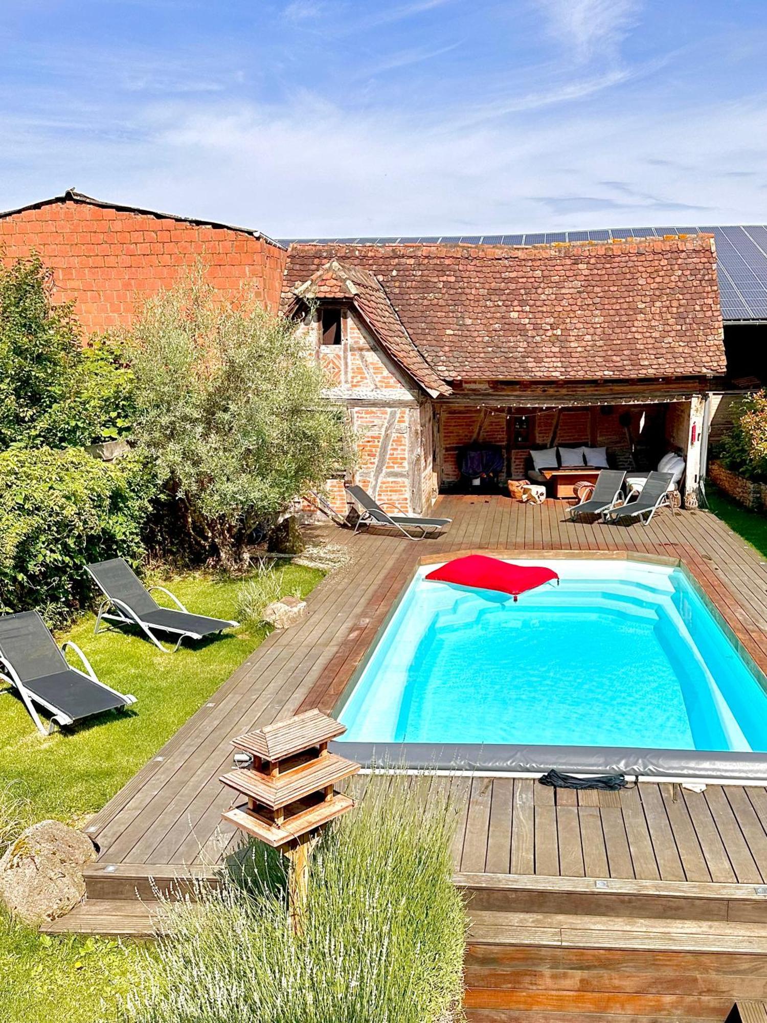 Gite Le Chut - Piscine & Jacuzzi - 11 A 14 Personnes Rangen Exterior photo